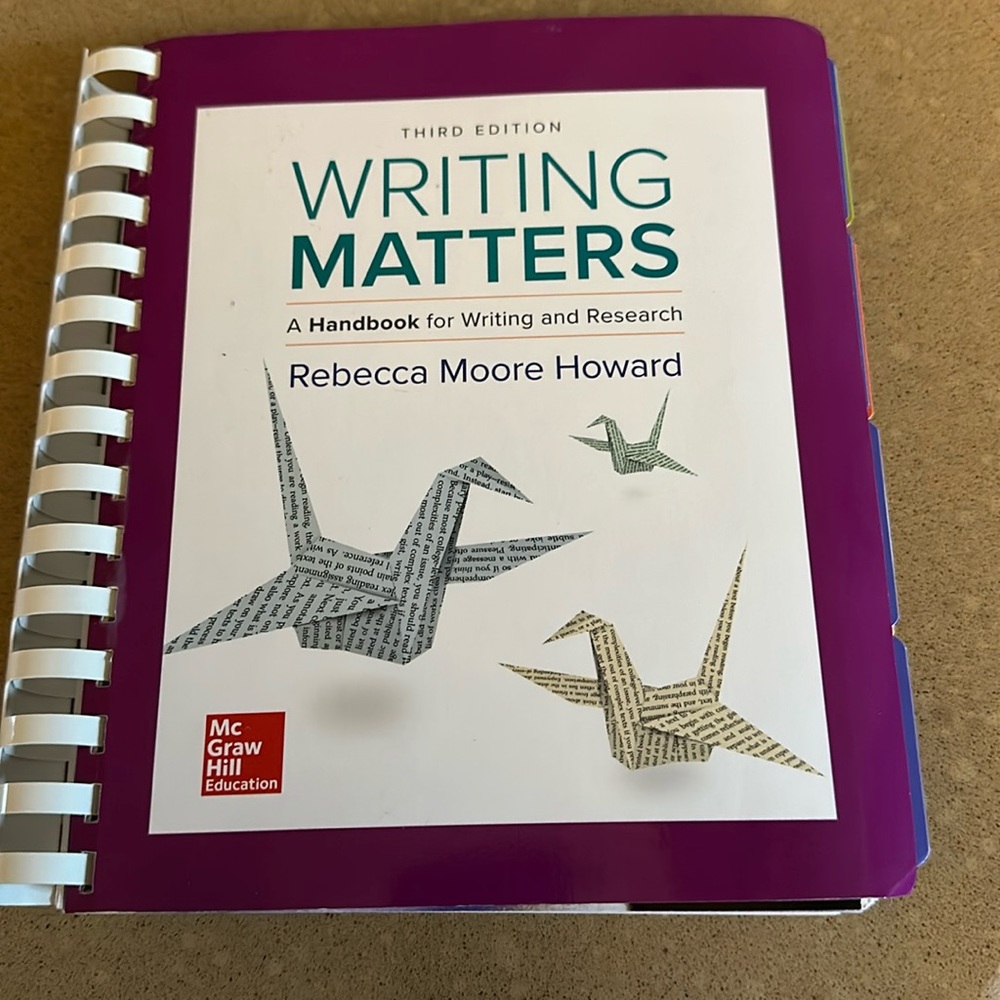 Writing Matters